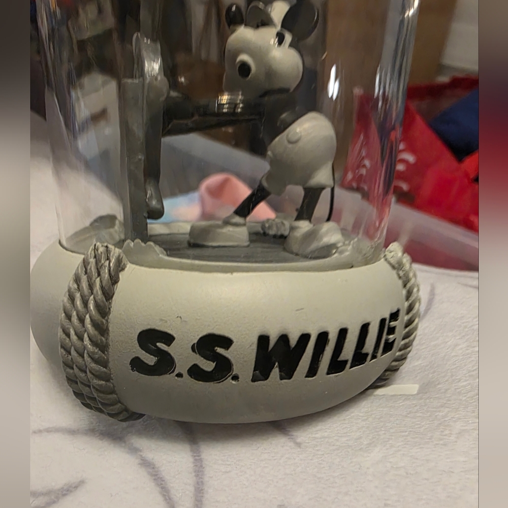 Disney Mickey Mouse S.S. Willie Ornament- Black and White NWT - Picture 4 of 11